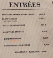 Le Forty-One menu