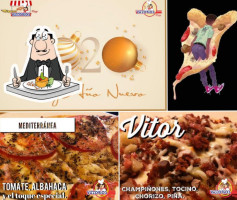 Vittorio’s Pizza food