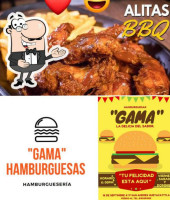 Hamburguesa Gama menu