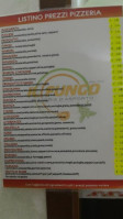 Pizzeria Il Fungo menu