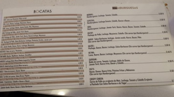Bahia menu