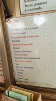 Piadina Romagnola menu