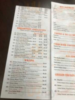 Sam's Deli menu