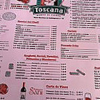 Toscana menu