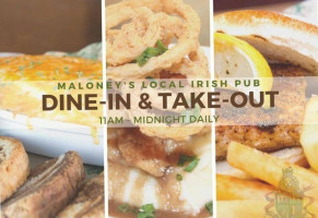 Maloneys Local Irish Pub food