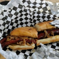 Rain City Hot Dogs food
