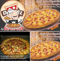 Pizzas Dariel food