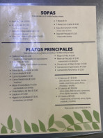 El Manguito menu