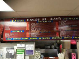 Tacos El Zamy food