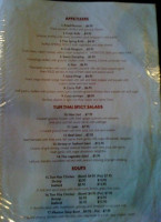 Spice Thai And Sushi menu