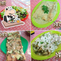 Pizzeria Los Tres Monos food