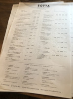Sotta menu
