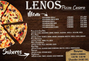 Lenos Pizza Casera food