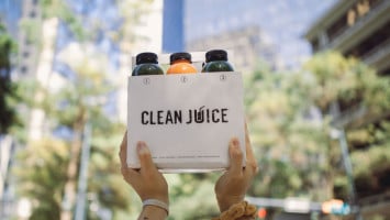 Clean Juice menu