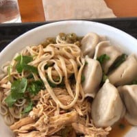 Three Fold Noodles and Dumpling Co food