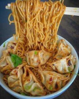 Three Fold Noodles and Dumpling Co food