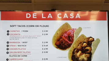 Taco N' Mama menu