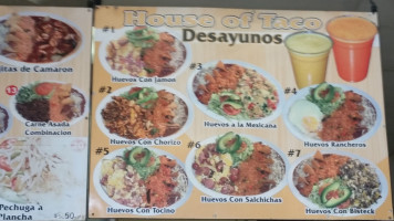 Taco House food