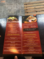 Taqueria Santa Fe menu