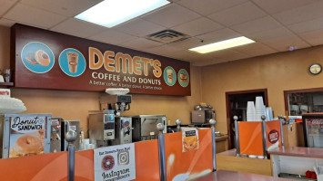 Demet's Donuts inside