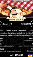 Pizza Viñedos food
