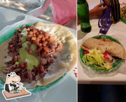 Tacos El Mangal food