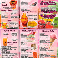 Crema Rosa Artisanal Creamery menu