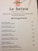 Ladelizia menu