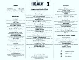 Hogan's Hideaway food