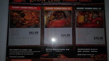 Kickin Crab (the) menu