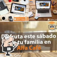 Alfa Café food