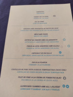 Pizzo, Casal De Miravet menu