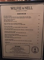 Wilfie Nell menu