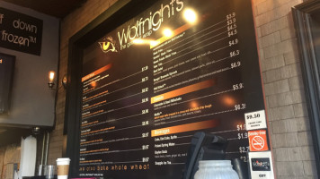 Wolfnights -the Gourmet Wrap menu