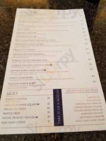 Washoe Public House menu