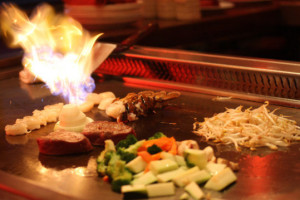 Sapporo Japanese Steakhouse food