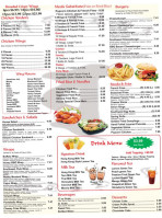 Wing World menu