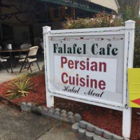 Falafel Cafe inside