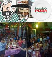 Pambrino's Pizza Puebla food
