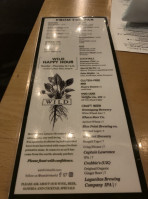 WILD - West Village menu