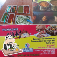 Huaraches Chuy food