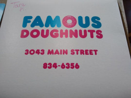 Famous Doughnuts food