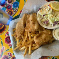 The Crazy Norwegian's Fish Chips food