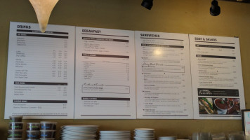 Cherry Street Coffee House menu