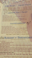 Chimy's menu
