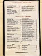 Coco Lini Gelato, Las Vegas menu