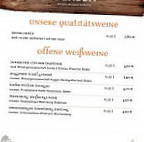 Ochsen Museumsgaststaette menu