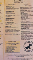 Barking Dog menu