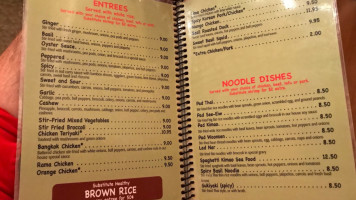 Ben's Noodles And Rice menu
