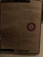 Bocca Di Bacco menu